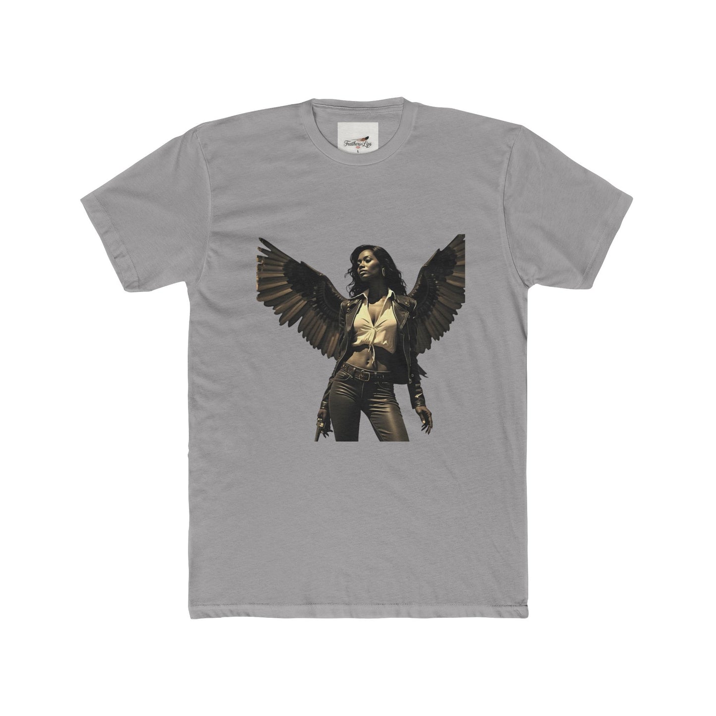 lady hawk Cotton Crew Tee