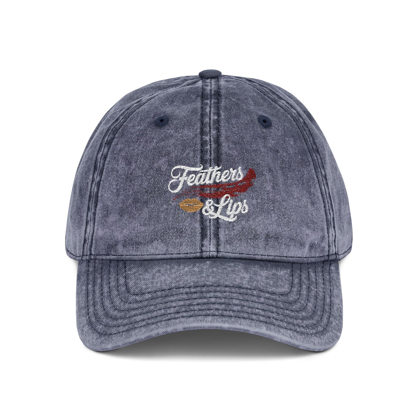 Feathers & Lips hat