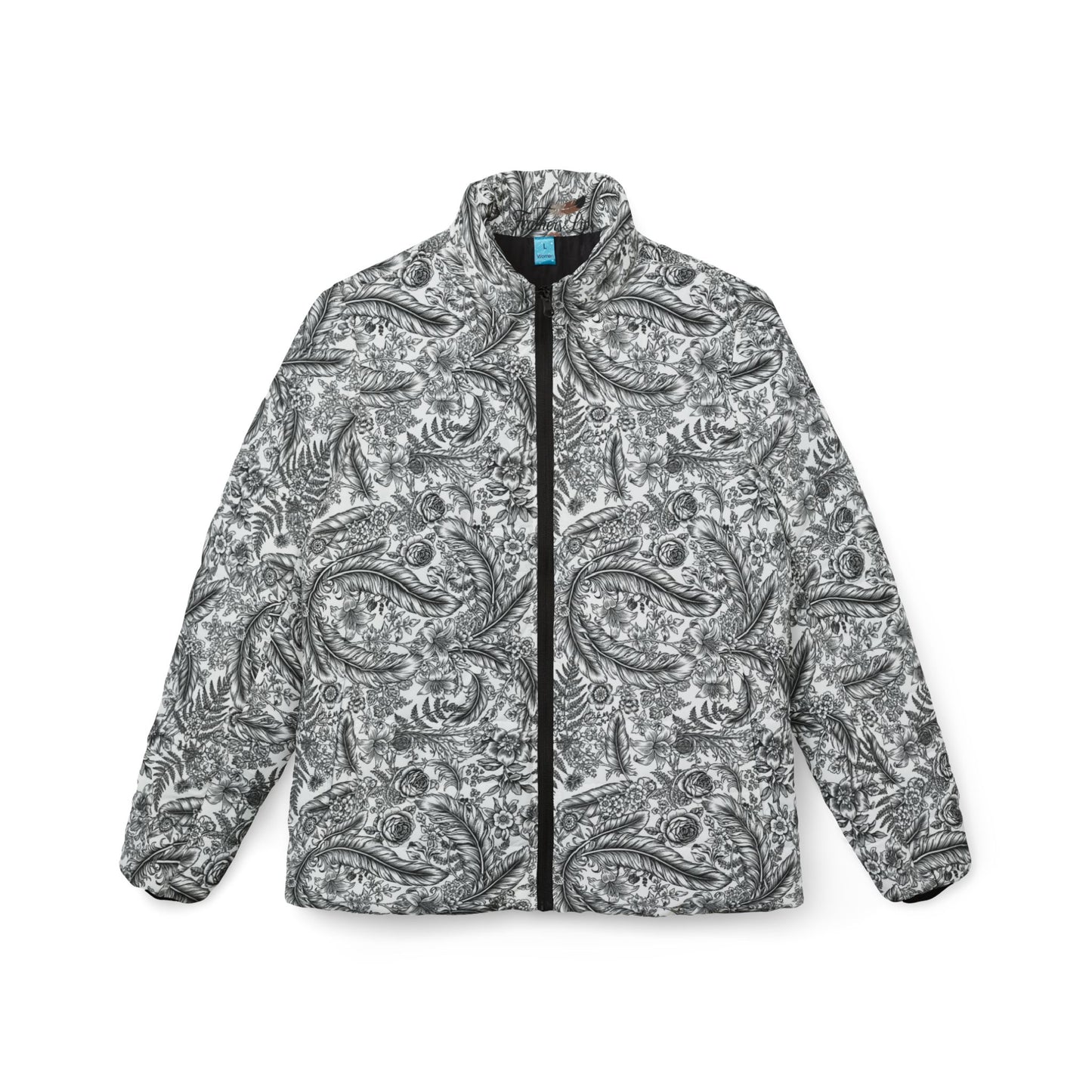 Bandana Feathers Puff Coat