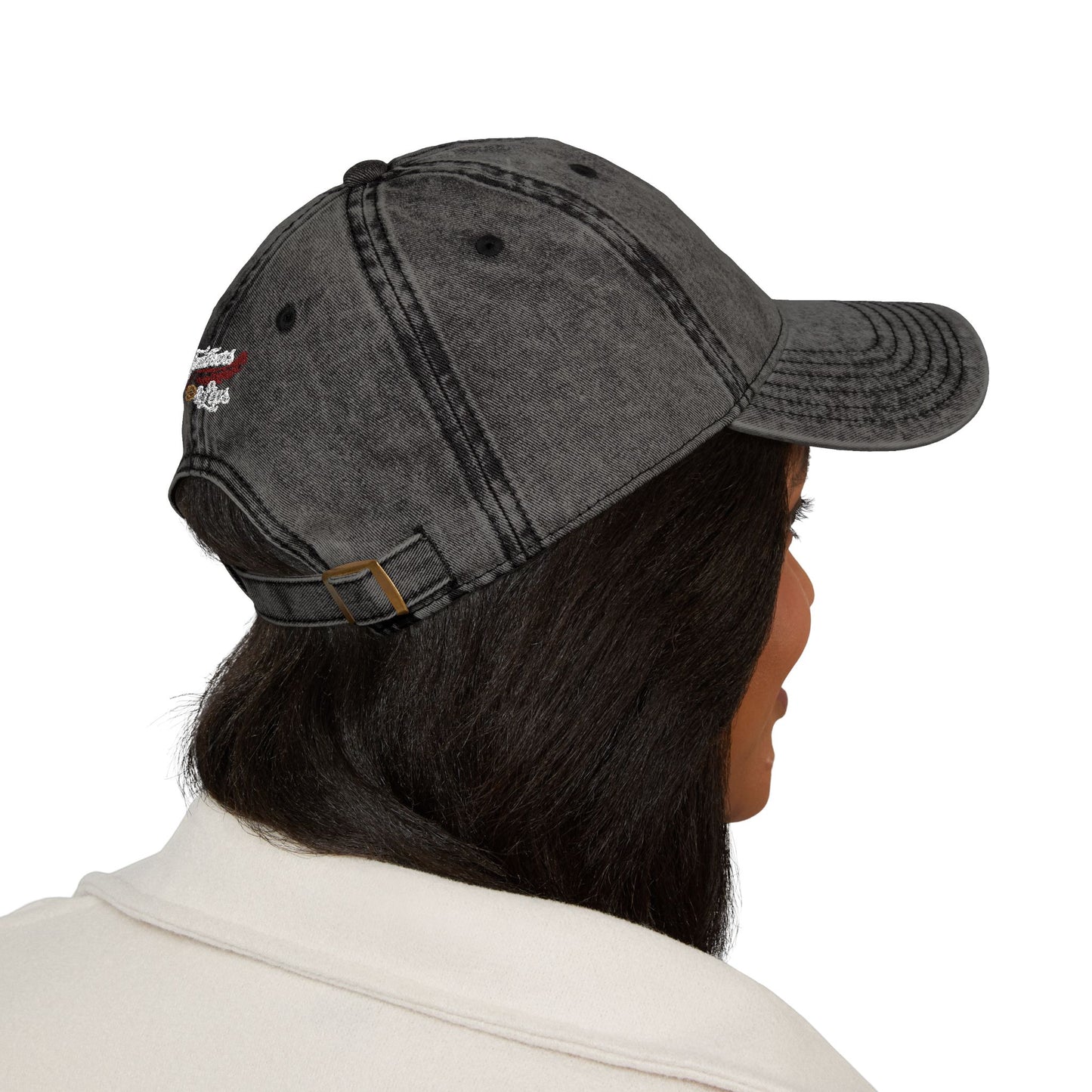Feathers & Lips hat