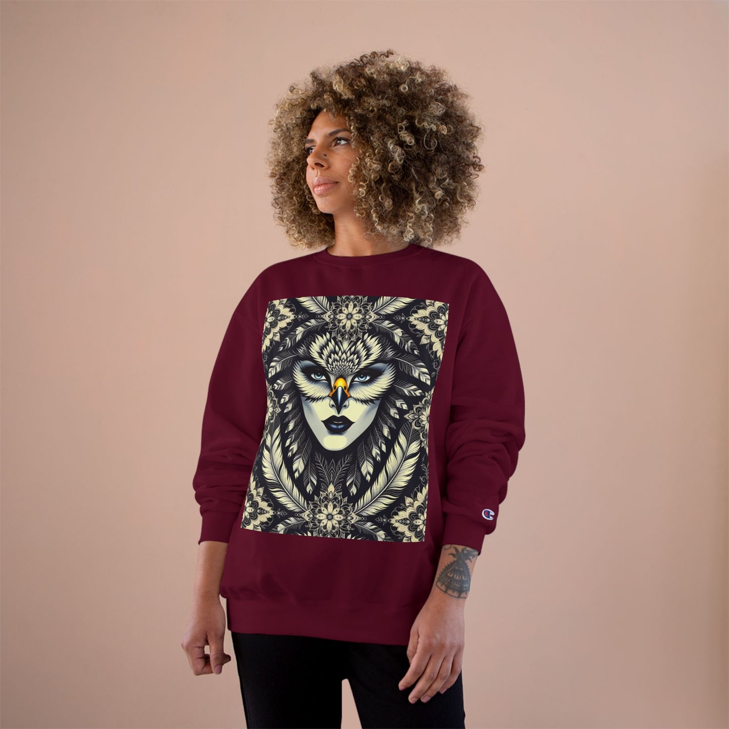 Lady Feathers Champion Sweatshirt