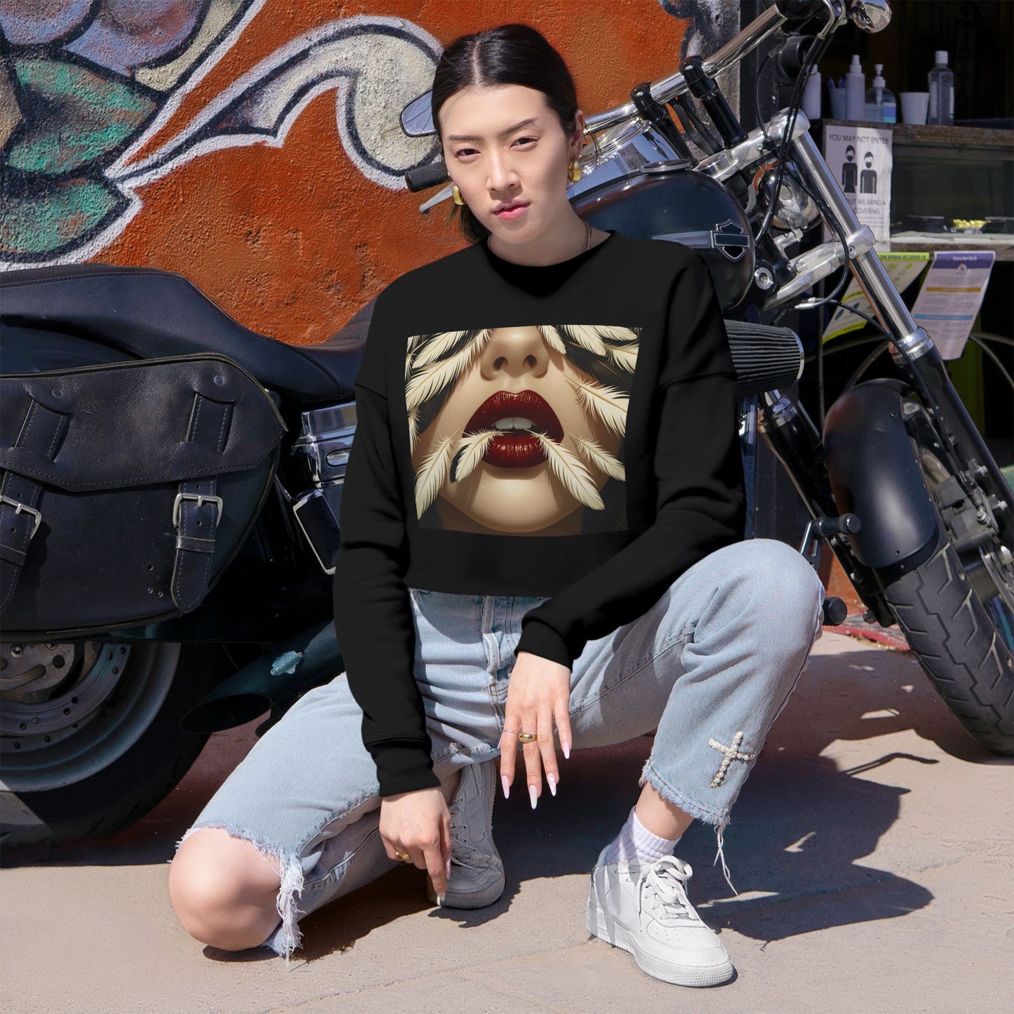Lady Bird Cropped Sweater