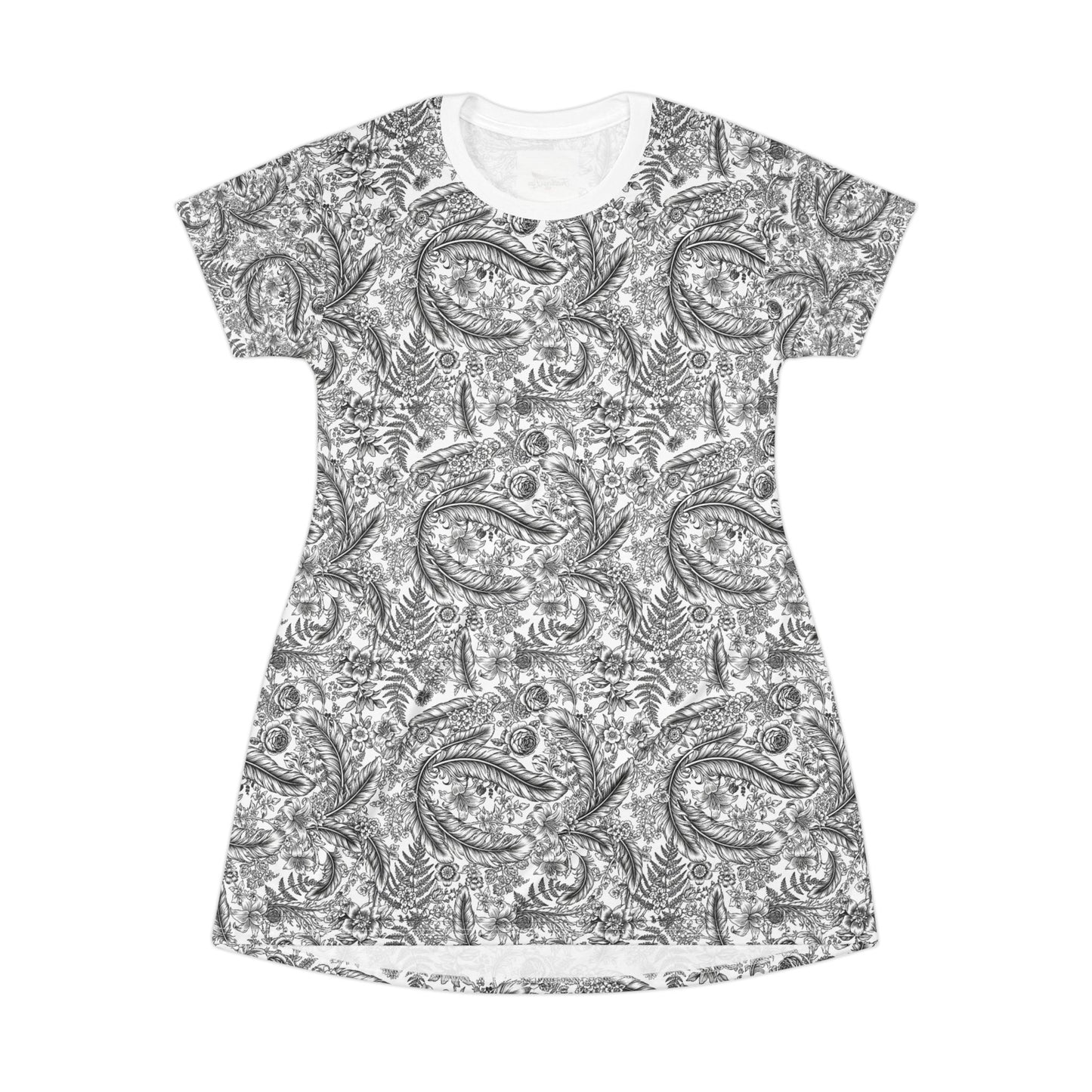 Feathers Bandana Dress