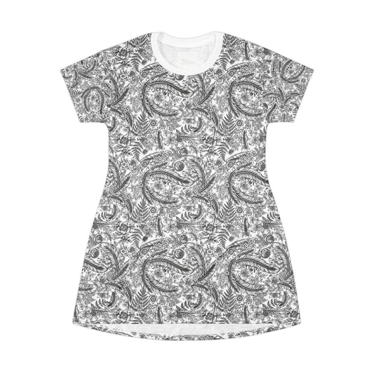 Feathers Bandana Dress