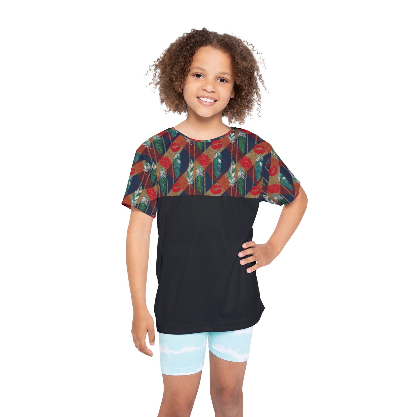 Chains and Feathers Kids Tee