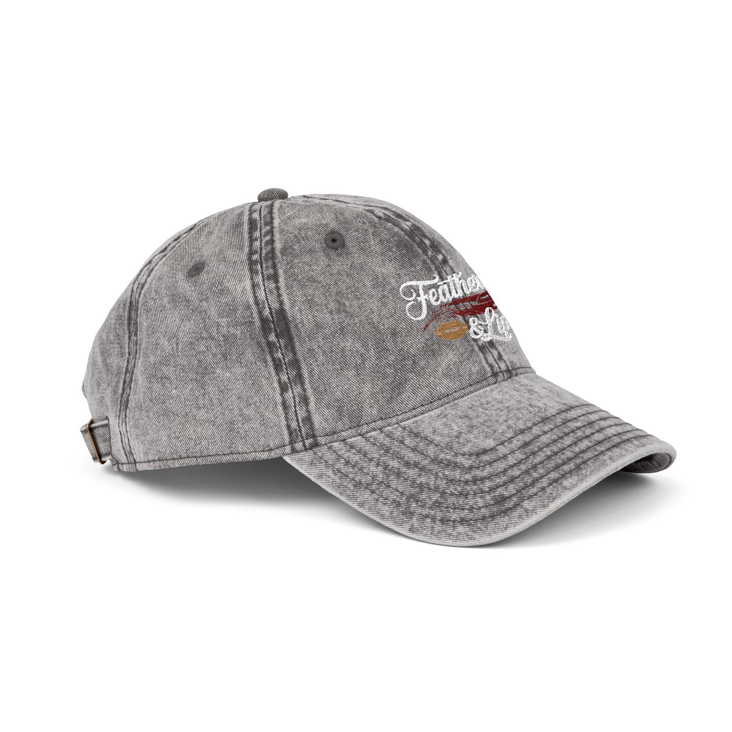 Feathers & Lips hat