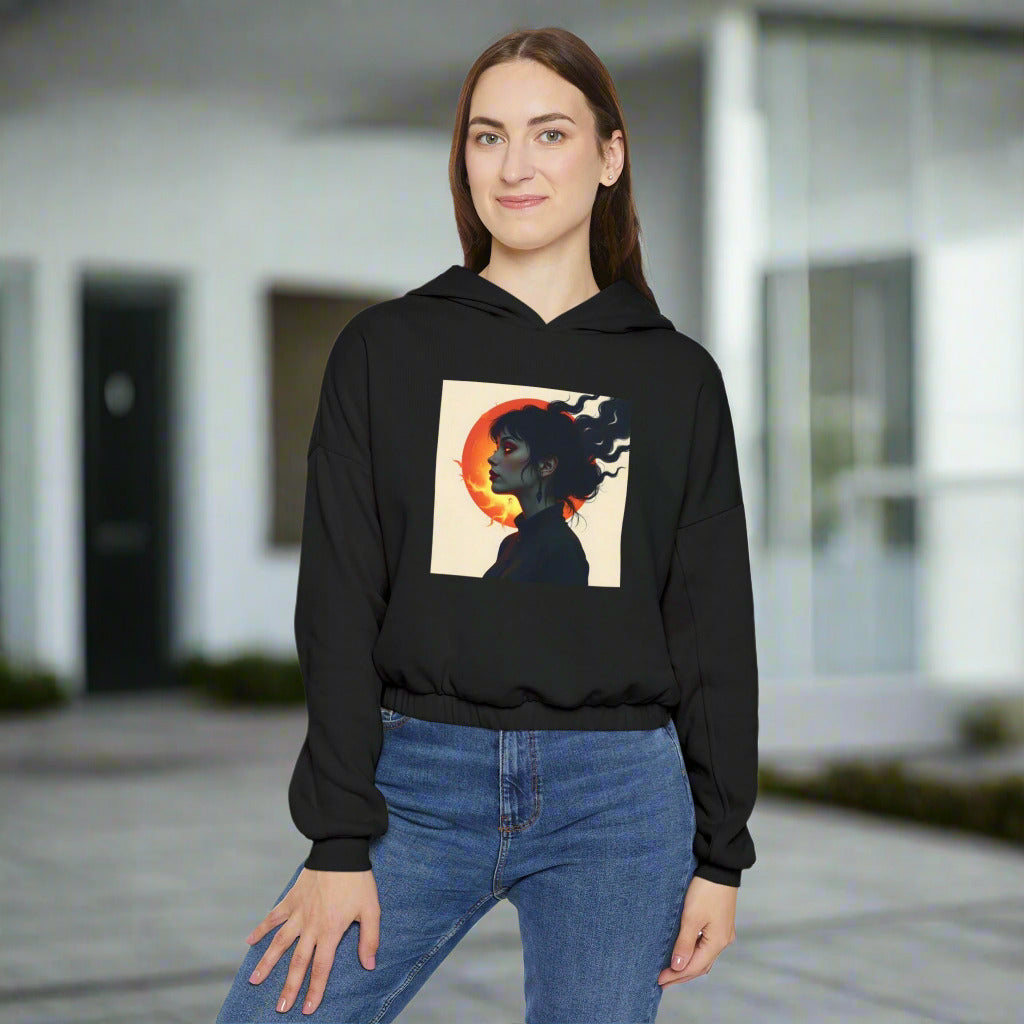 Red Eye Lady Hoodie