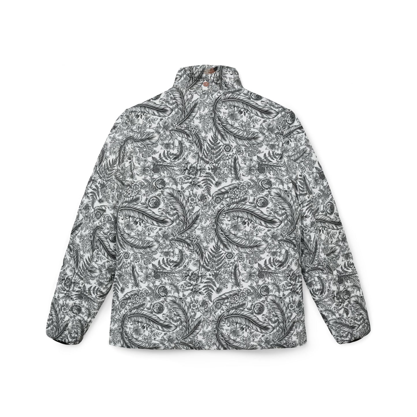 Bandana Feathers Puff Coat