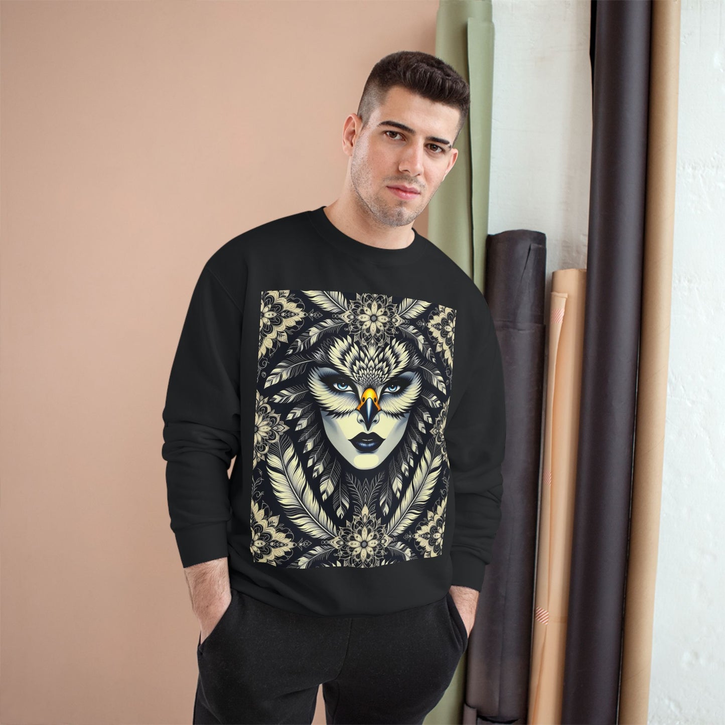 Lady Feathers Champion Sweatshirt