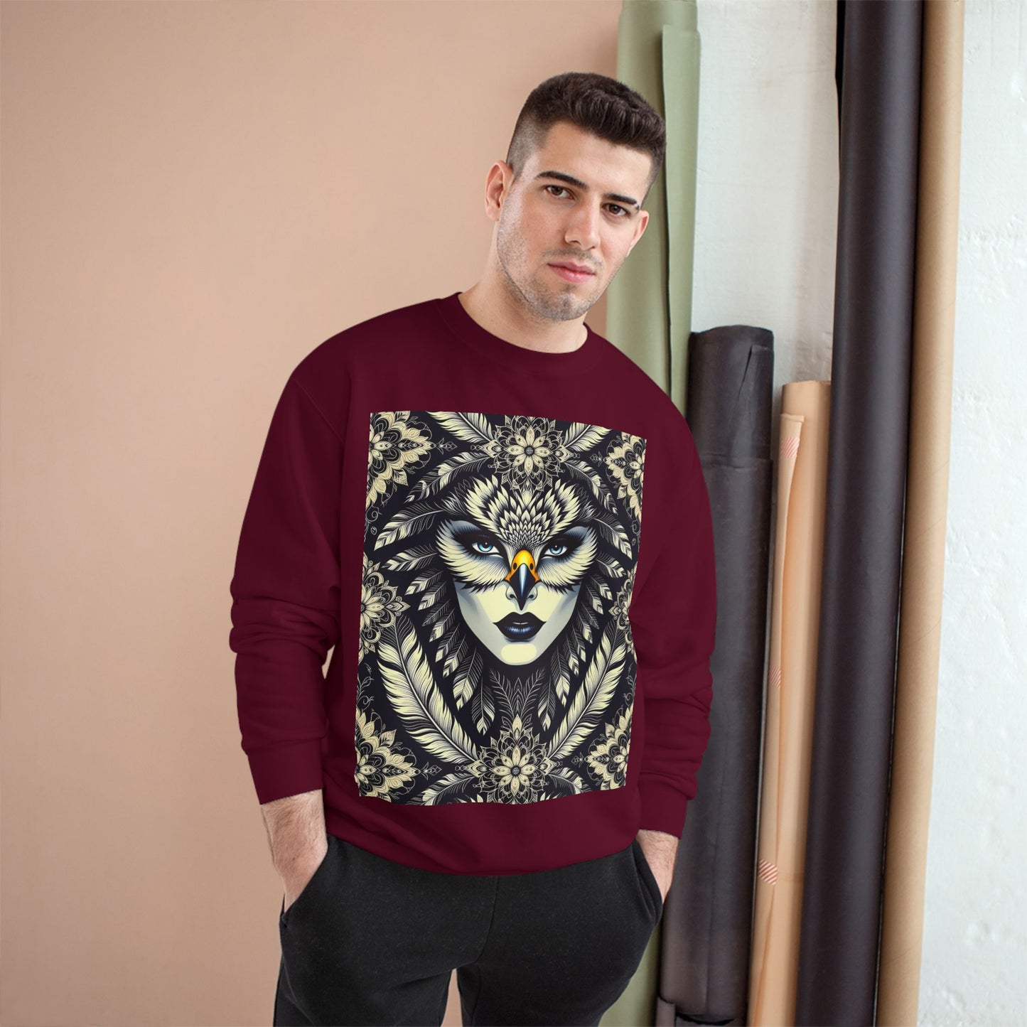 Lady Feathers Champion Sweatshirt
