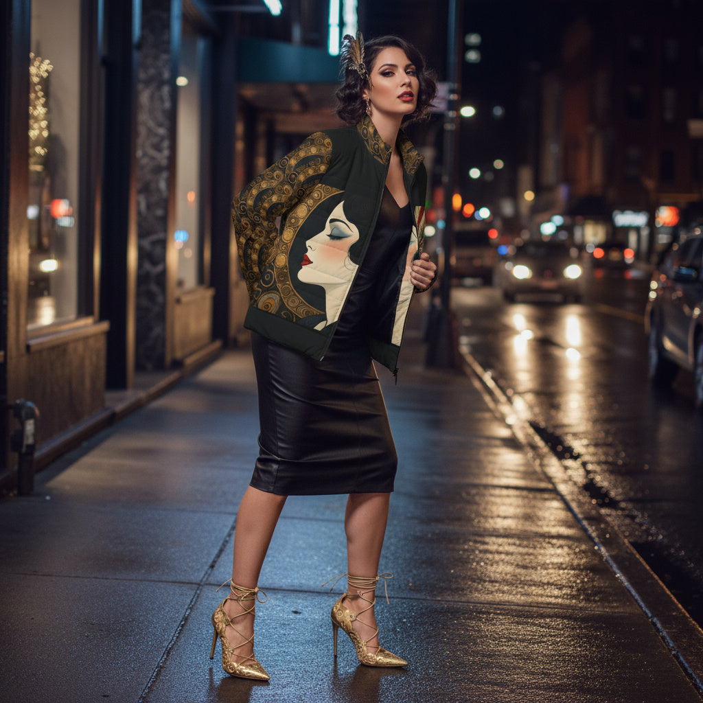 Antique Style Puff Coat