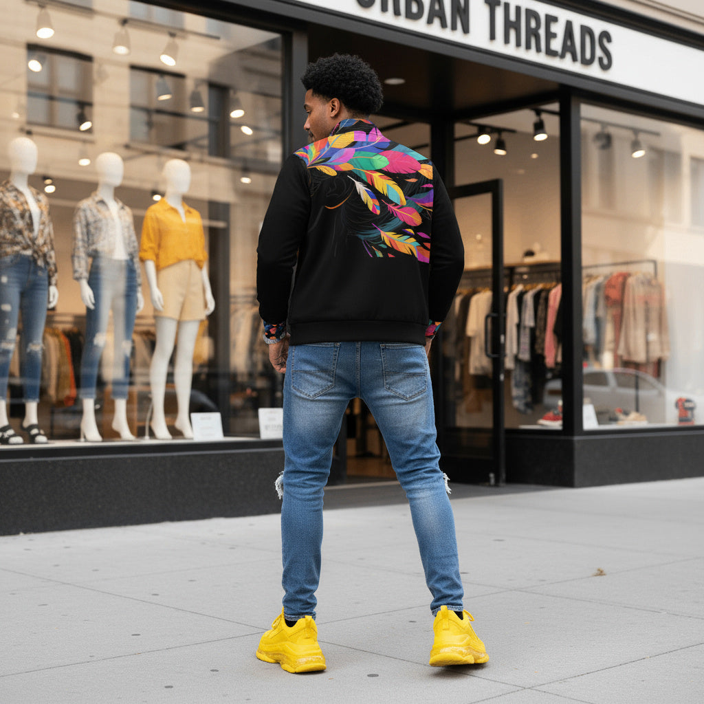 Black Rainbow track jacket
