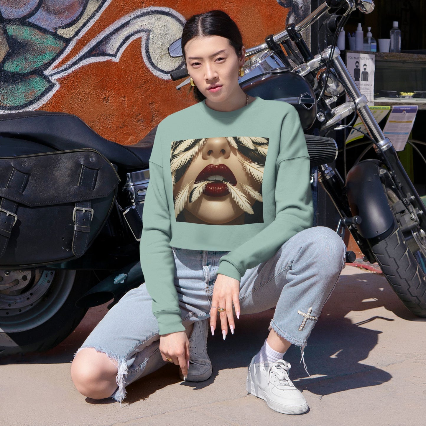 Lady Bird Cropped Sweater