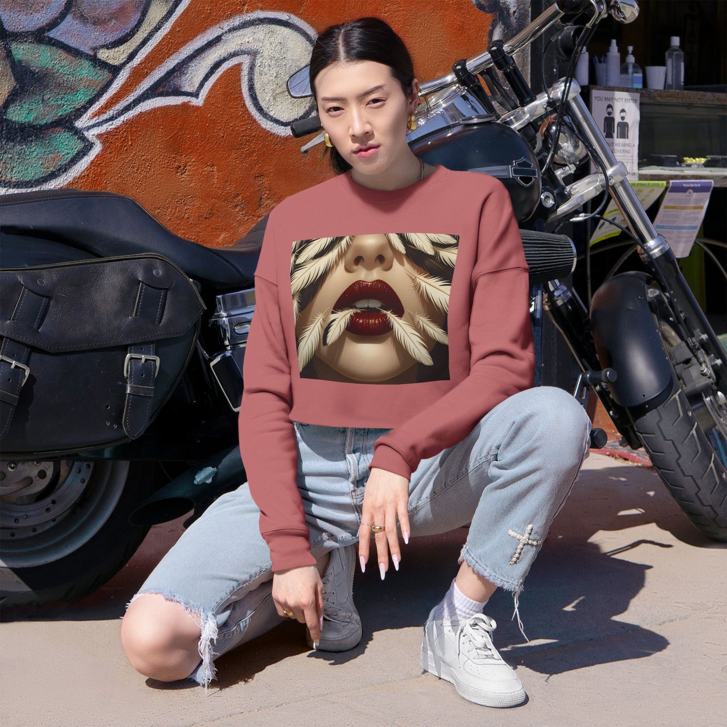 Lady Bird Cropped Sweater