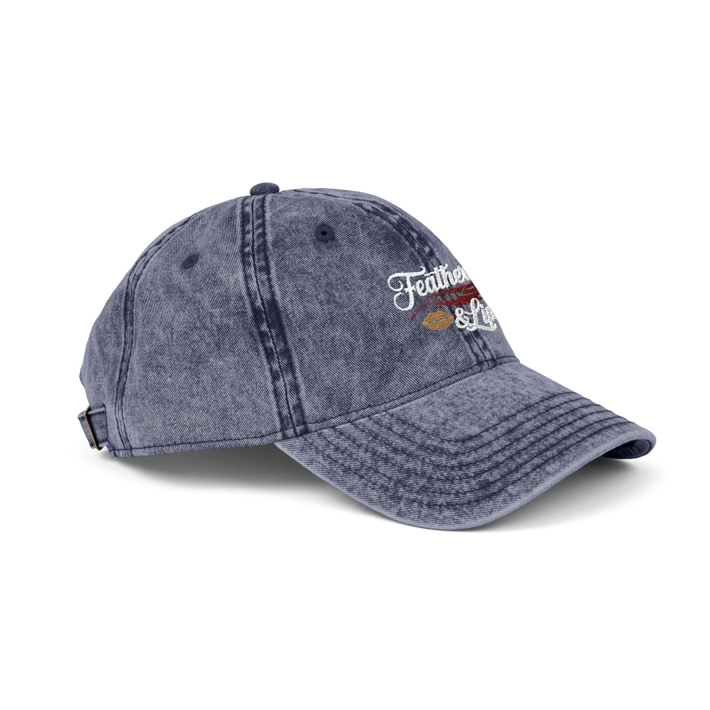 Feathers & Lips hat