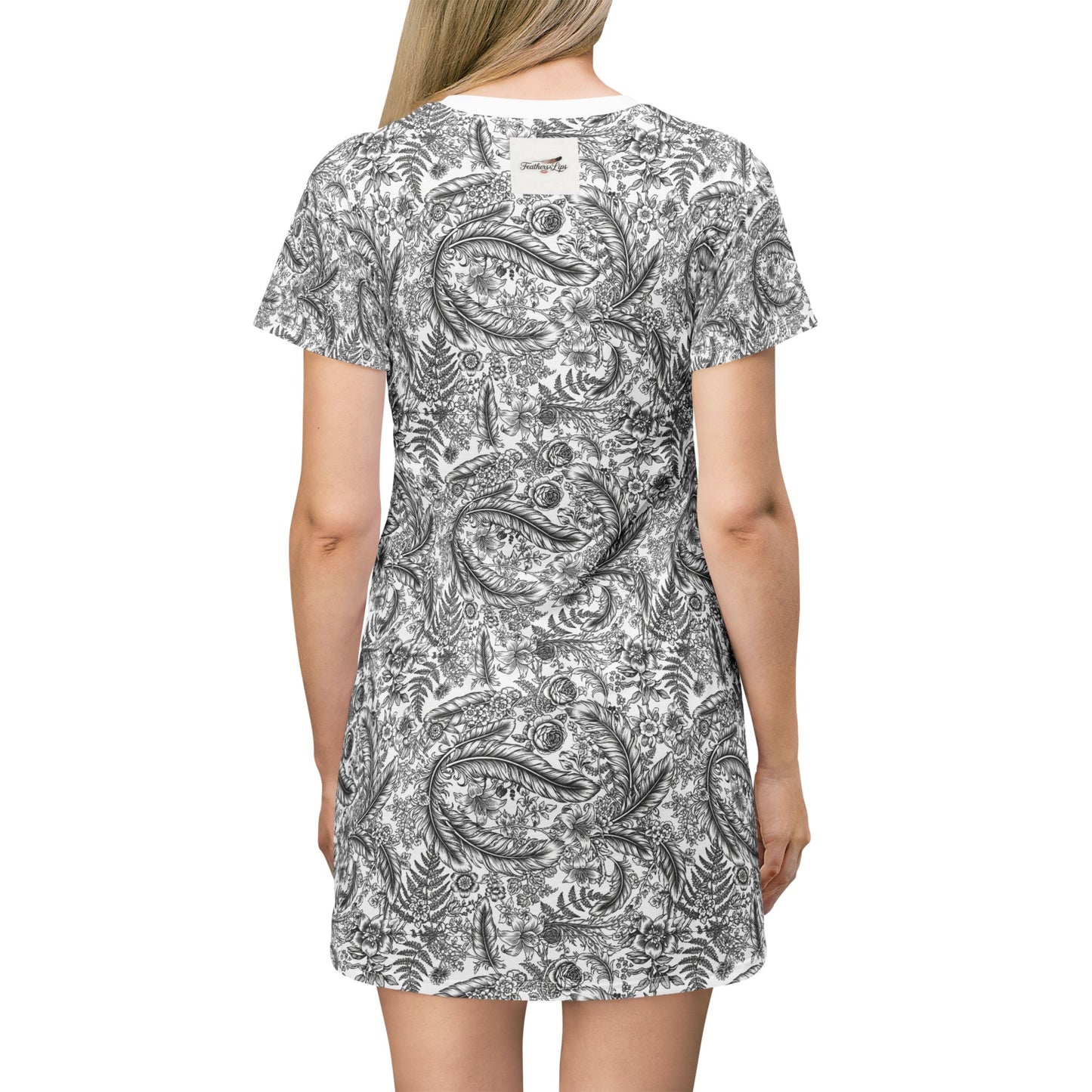 Feathers Bandana Dress