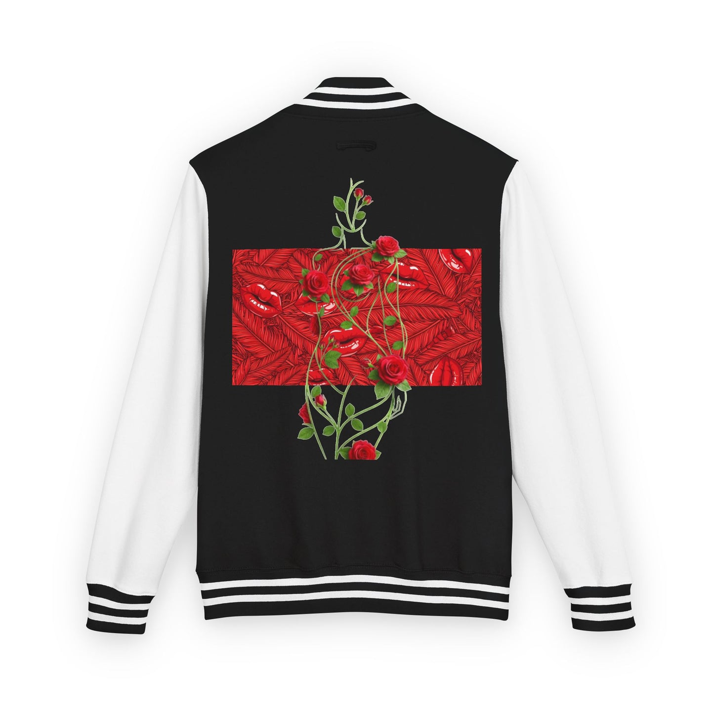 Red Rose Vine Varsity Jacket