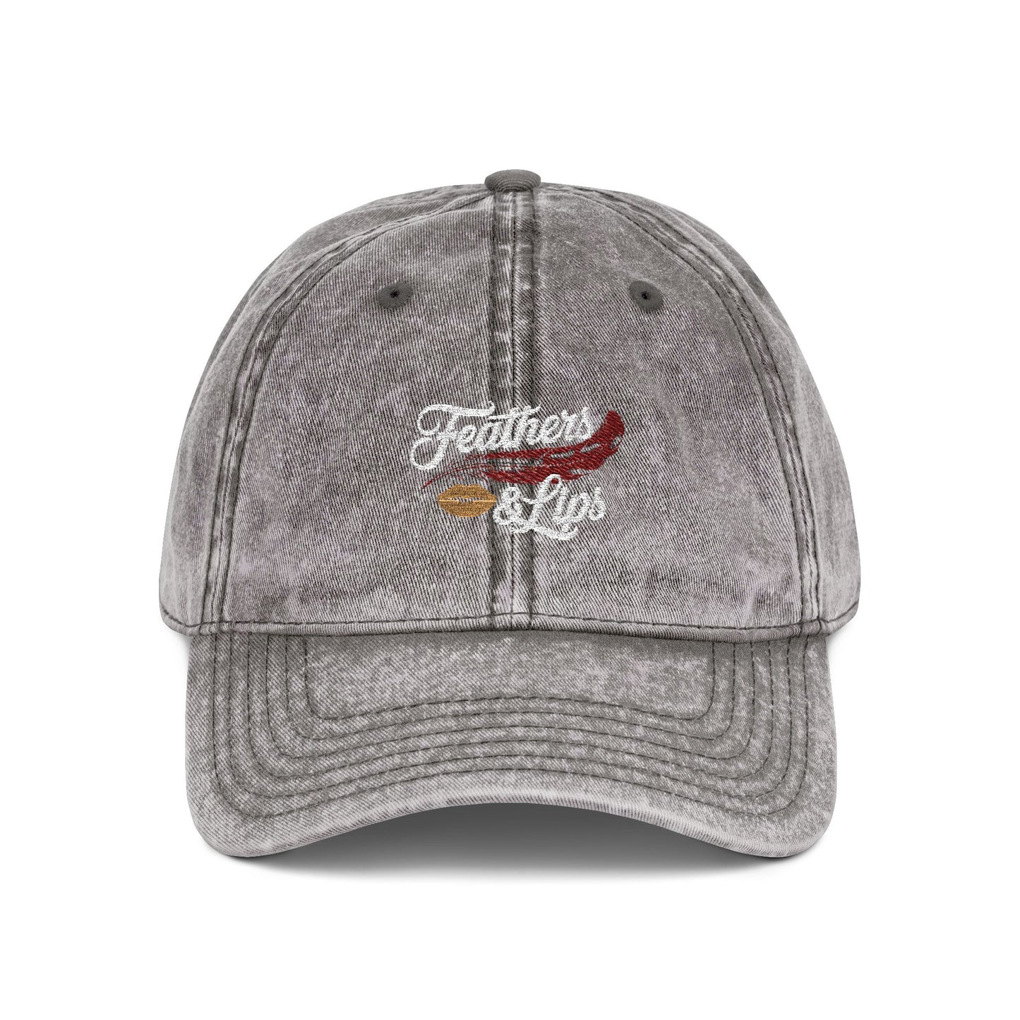 Feathers & Lips hat