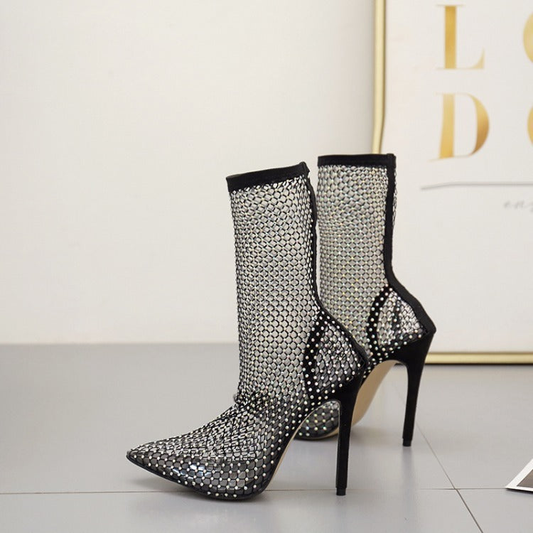 Foot Net Ankle Boots