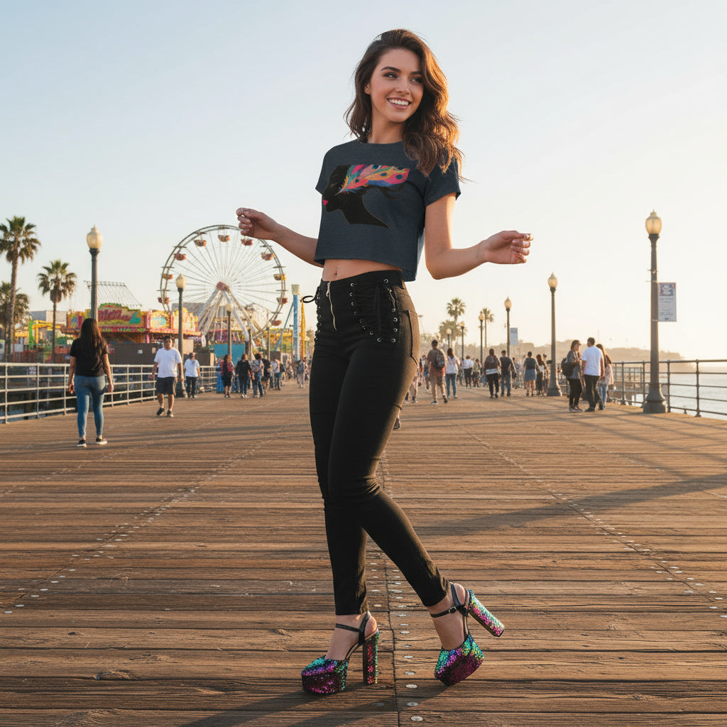 Miss Silhouette Crop Top