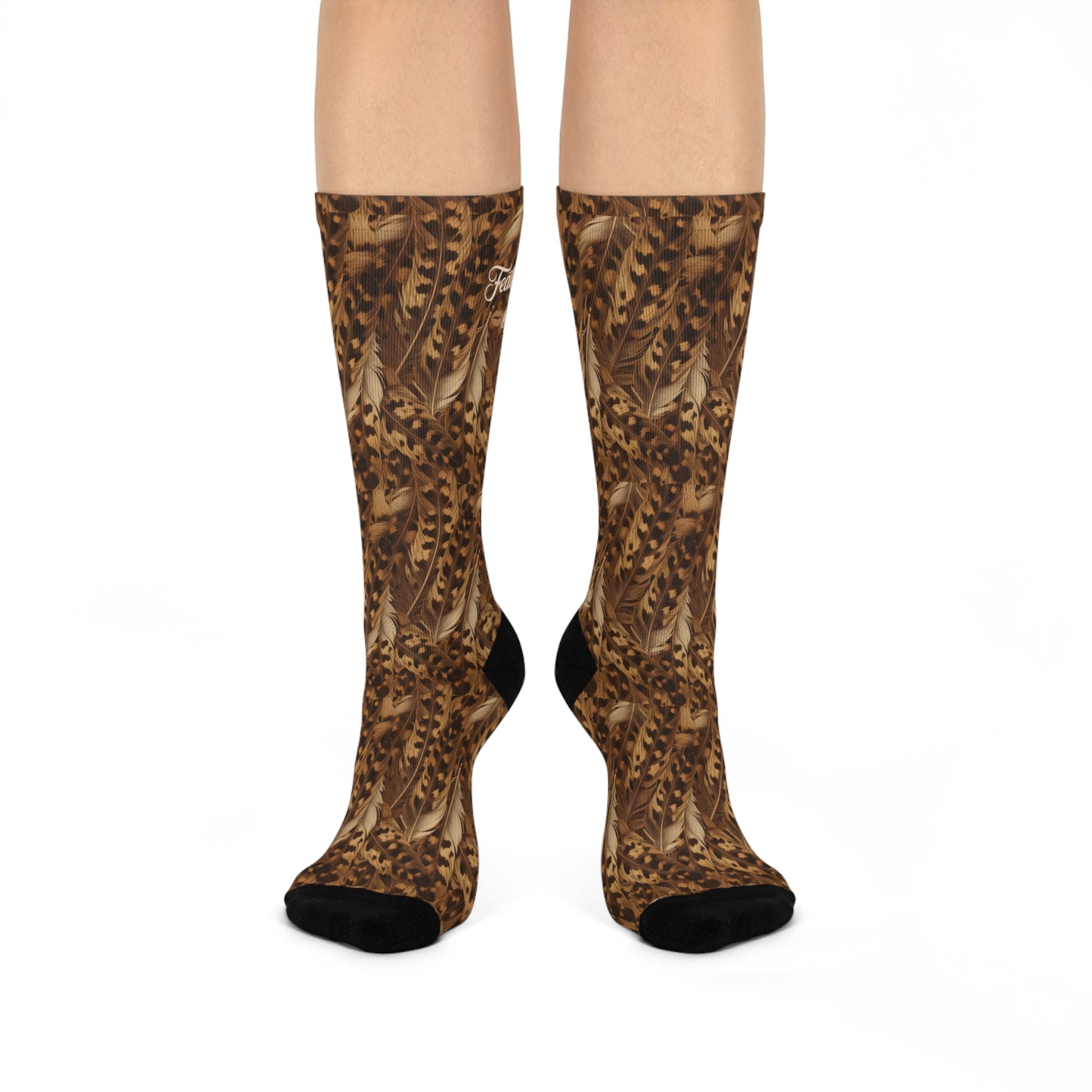Hawk Feather Long Socks