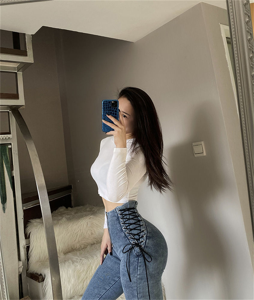 Tie me up jeans