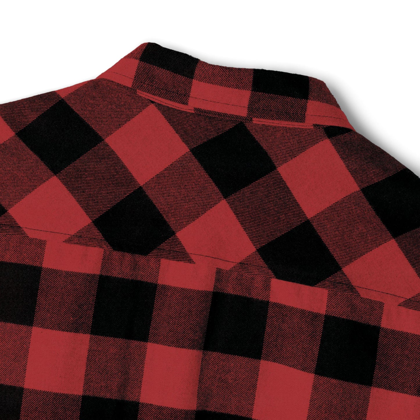 Plaid & Feathers Flannel Shirt