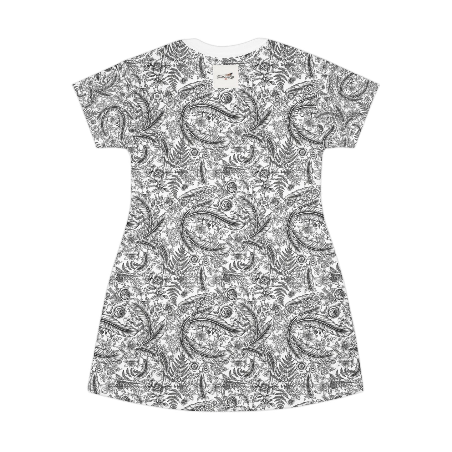 Feathers Bandana Dress