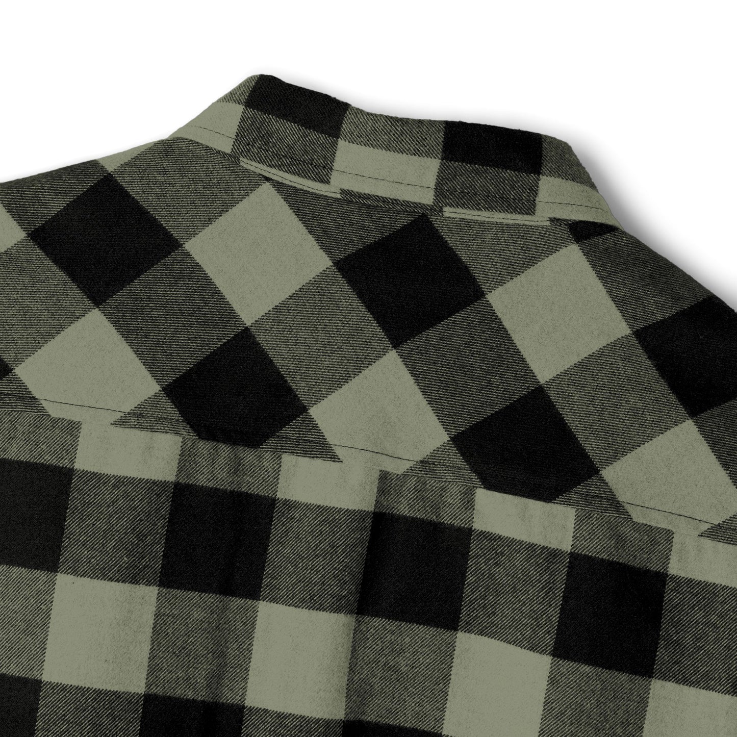 Plaid & Feathers Flannel Shirt
