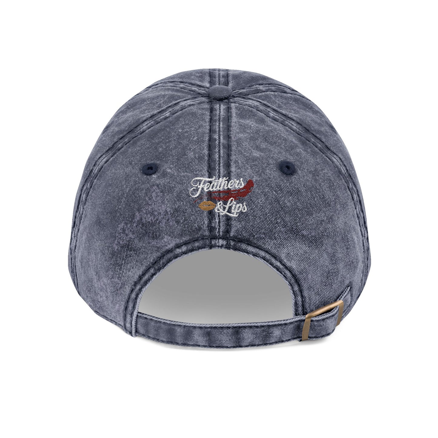 Feathers & Lips hat