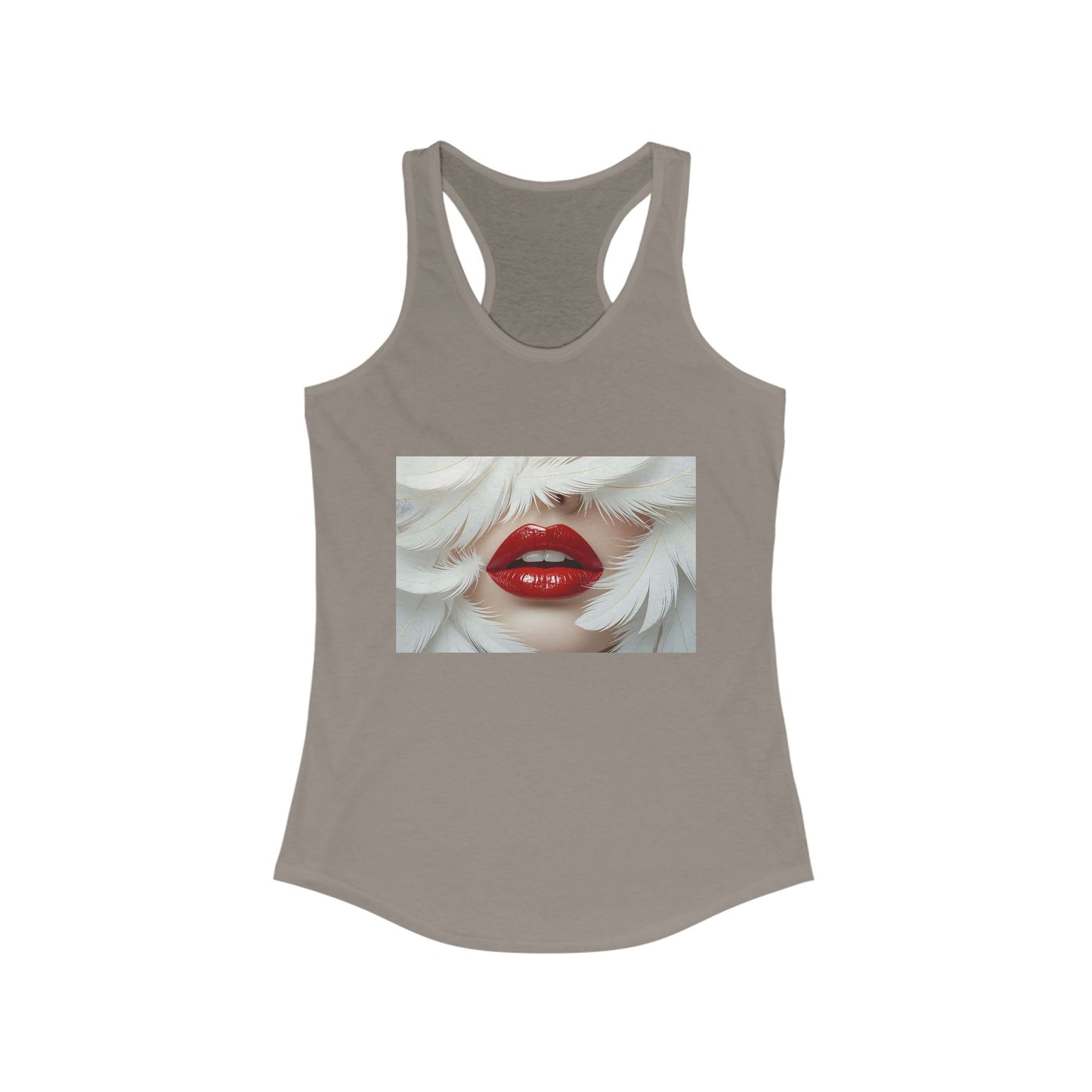 Lady in Red Tank Top