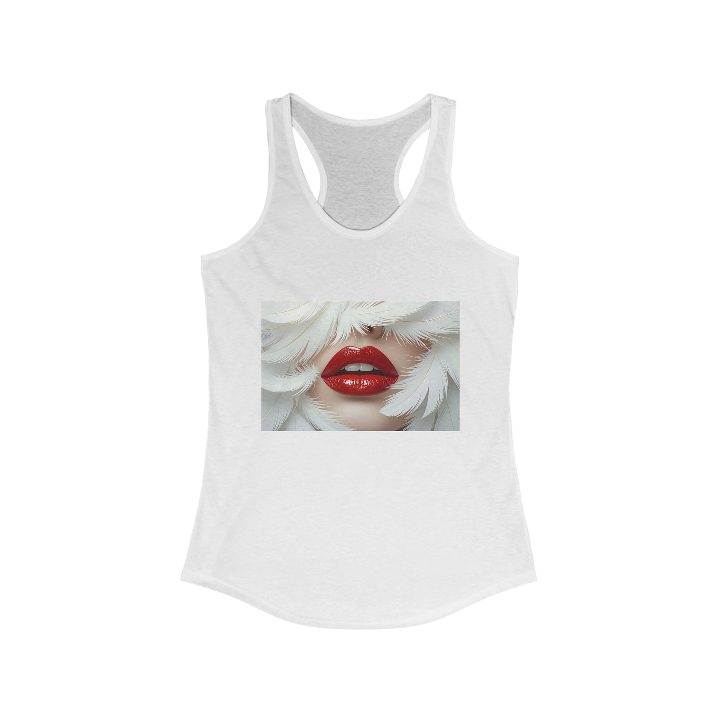 Lady in Red Tank Top