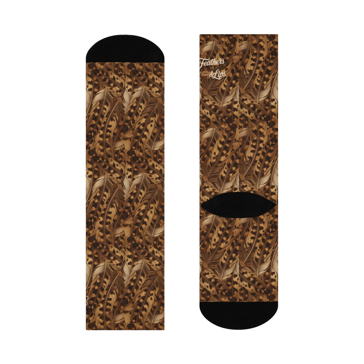 Hawk Feather Long Socks