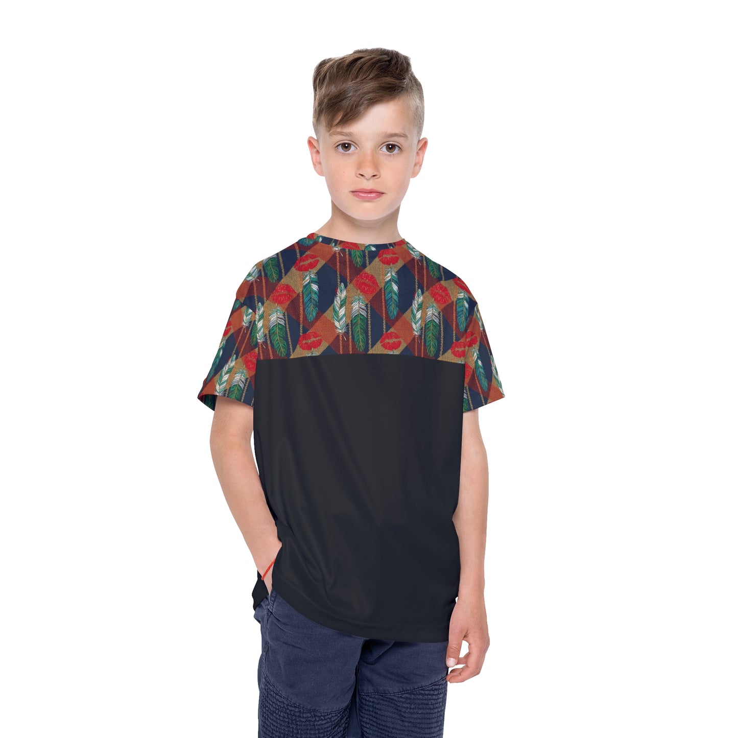 Chains and Feathers Kids Tee